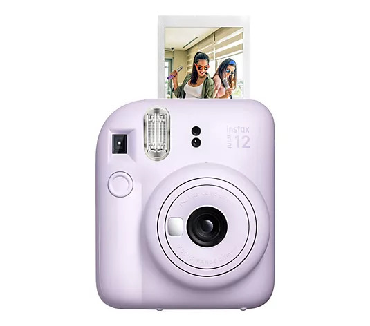Fujifilm Instax Mini 12 Instant Print Camera w/ Tote & Accessories - QVC.com | QVC