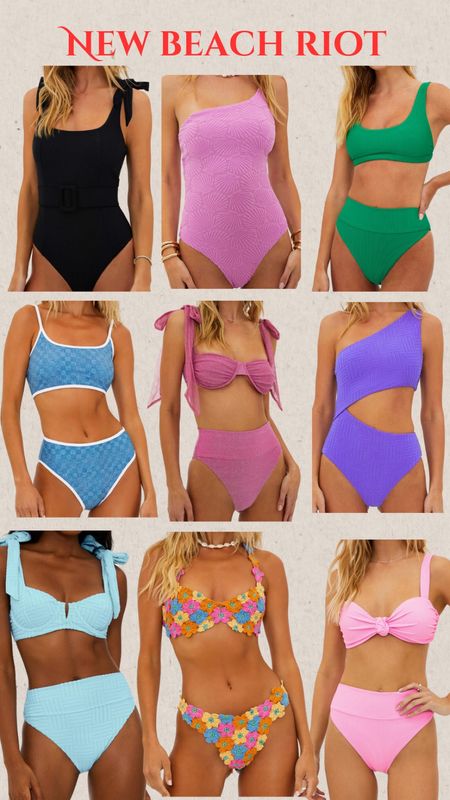 New beach riot 

#LTKswim #LTKstyletip #LTKSeasonal