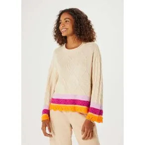 Blusão Feminino Texturizado Em Tricô | OffPremium (BR)