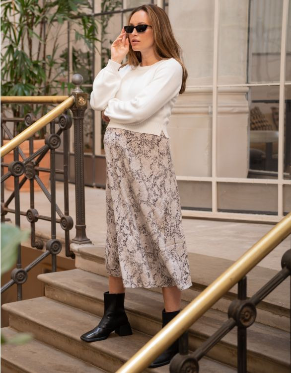 Cream 2 in 1 Maternity & Nursing Dress | Seraphine US