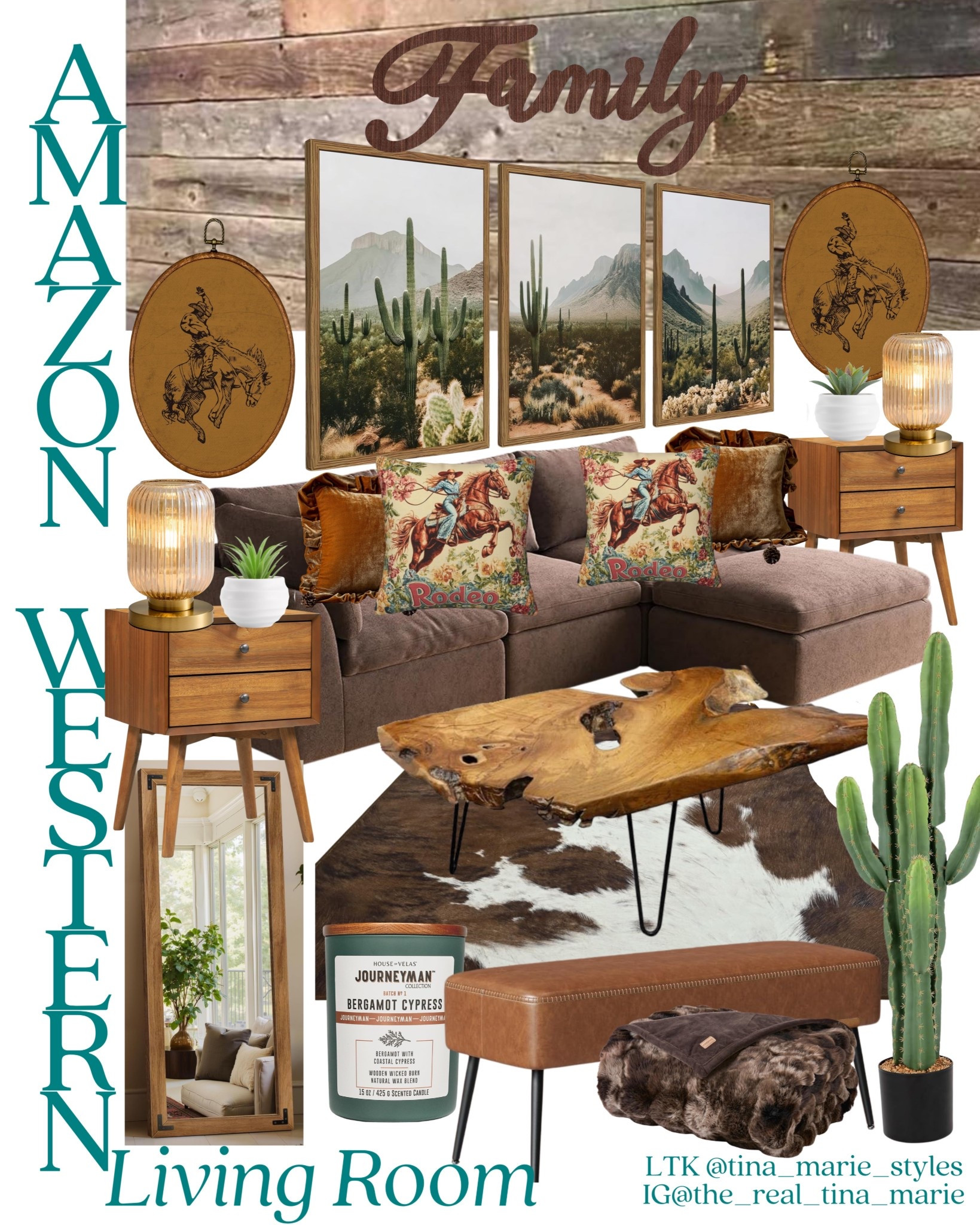 A rustic, western oasis that’ll make any cowgirl’s heart happy 🤎🌵

#WesternHome #WesternDecor #Rustic 

