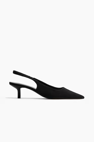 H & M - Slingback Pumps - Black | H&M (US + CA)