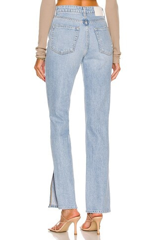 GRLFRND Harlow High Rise Boot Slit in Hudson Yards from Revolve.com | Revolve Clothing (Global)