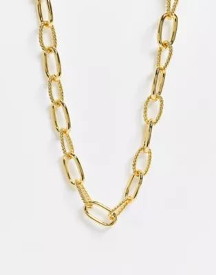 & Other Stories chunky link necklace in gold | ASOS (Global)