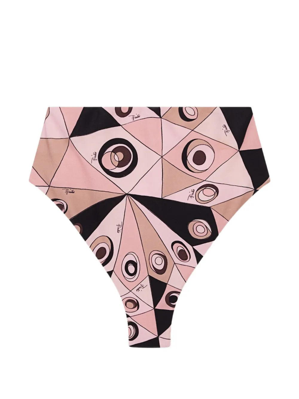 PUCCI Occhi-print bikini bottom - Pink | Farfetch Global