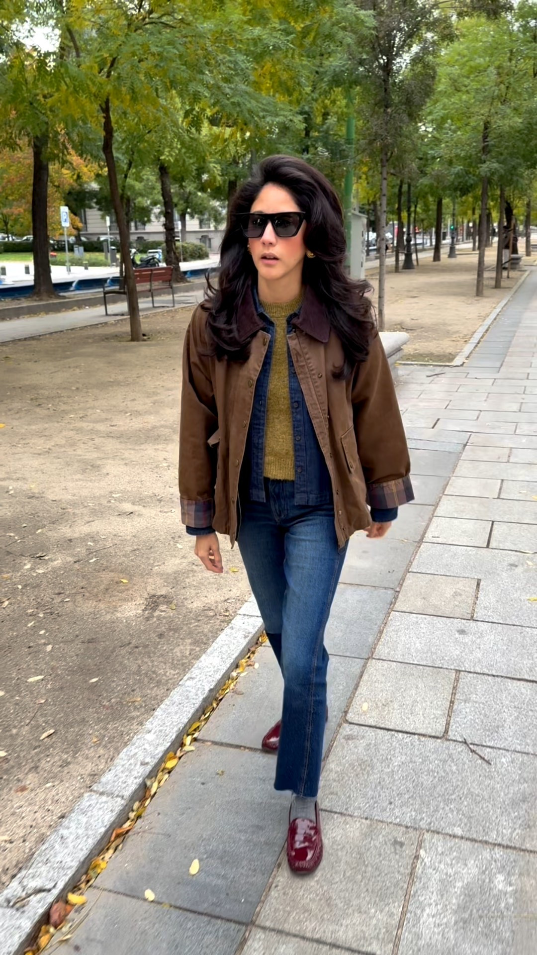 Fall layers: Barn distressed jacket, denim shirt doubled as a light jacket, pop of color sweater, jeans, wool socks, loafers. Repeat. 

#LTKFindsUnder100 #LTKTravel #LTKootd