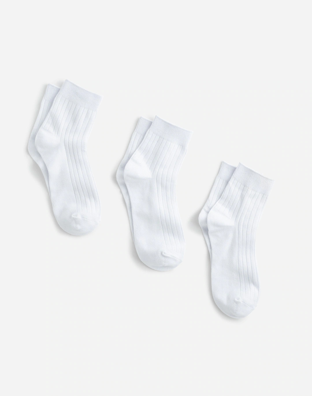 Three-Pack Slinky Ankle Socks | Madewell