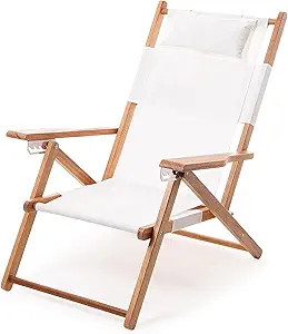 Lounge Chairs Set of 2, Wooden Outdoor Patio Chaise Lounge with Arm 6-Position Adjustable Sun Lou... | Amazon (US)