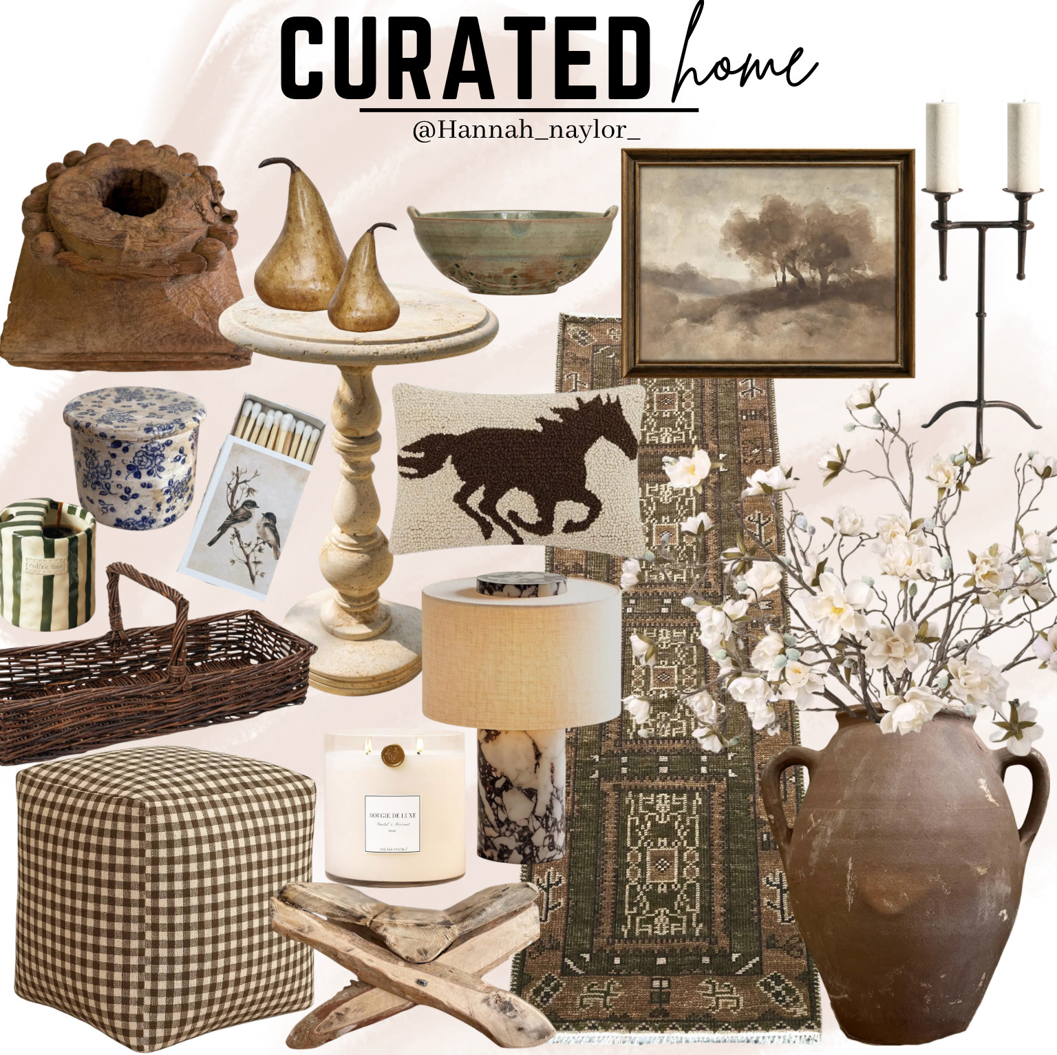NEW curated home finds!!!! This color pallet is screaming my name!!!! Give me all the earthy tones! 

 #home #homedecor #curated #LTKActive #LTKU #LTKHome