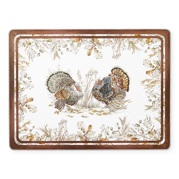 Autumn Plymouth Turkey Hardmat | Williams-Sonoma
