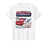 Disney Pixar Cars Lightning McQueen Americana Car Race T-Shirt | Amazon (US)