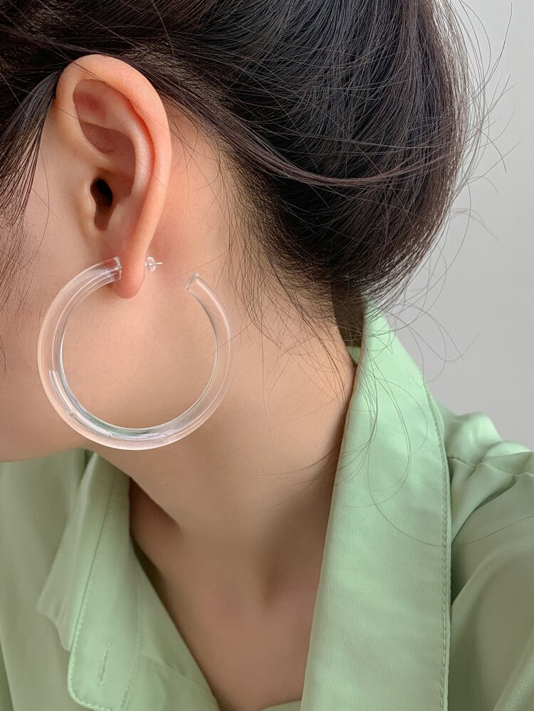 Oorringen van acryl | SHEIN
