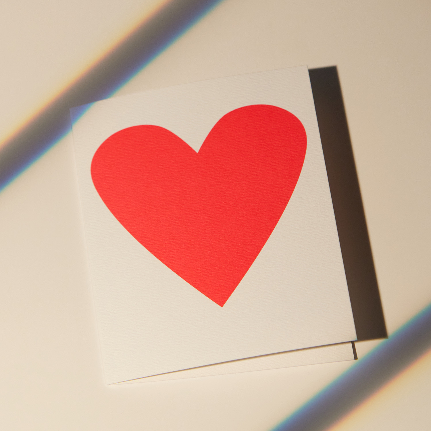 Neon Heart Card | Catbird