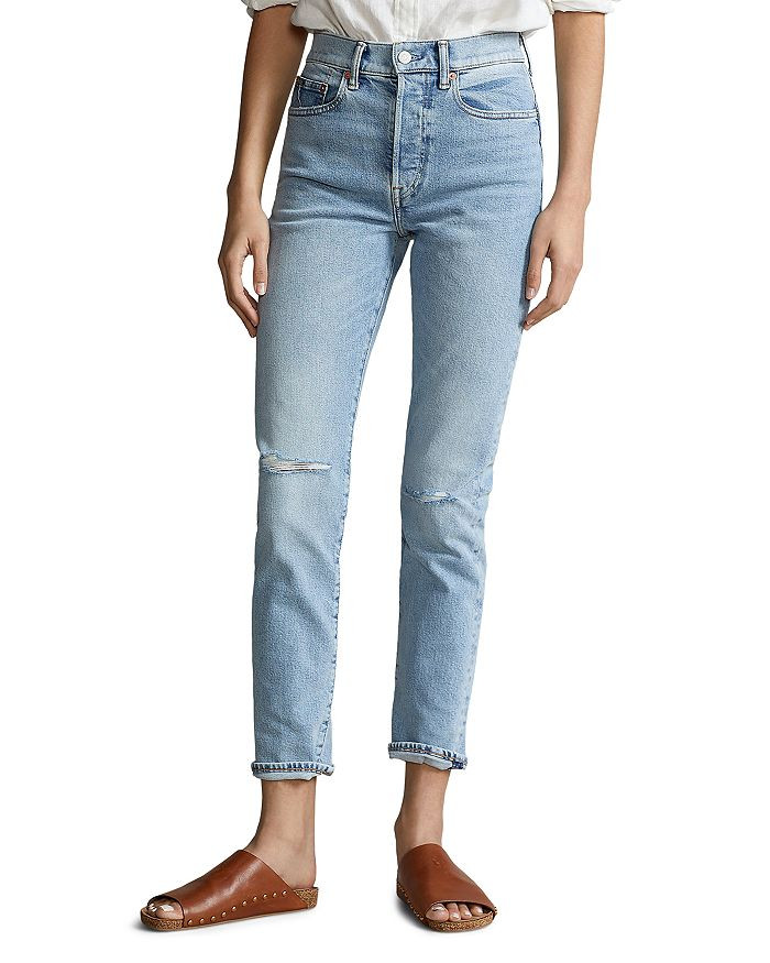 Callen High-Rise Slim Jeans in Zander Wash | Bloomingdale's (US)