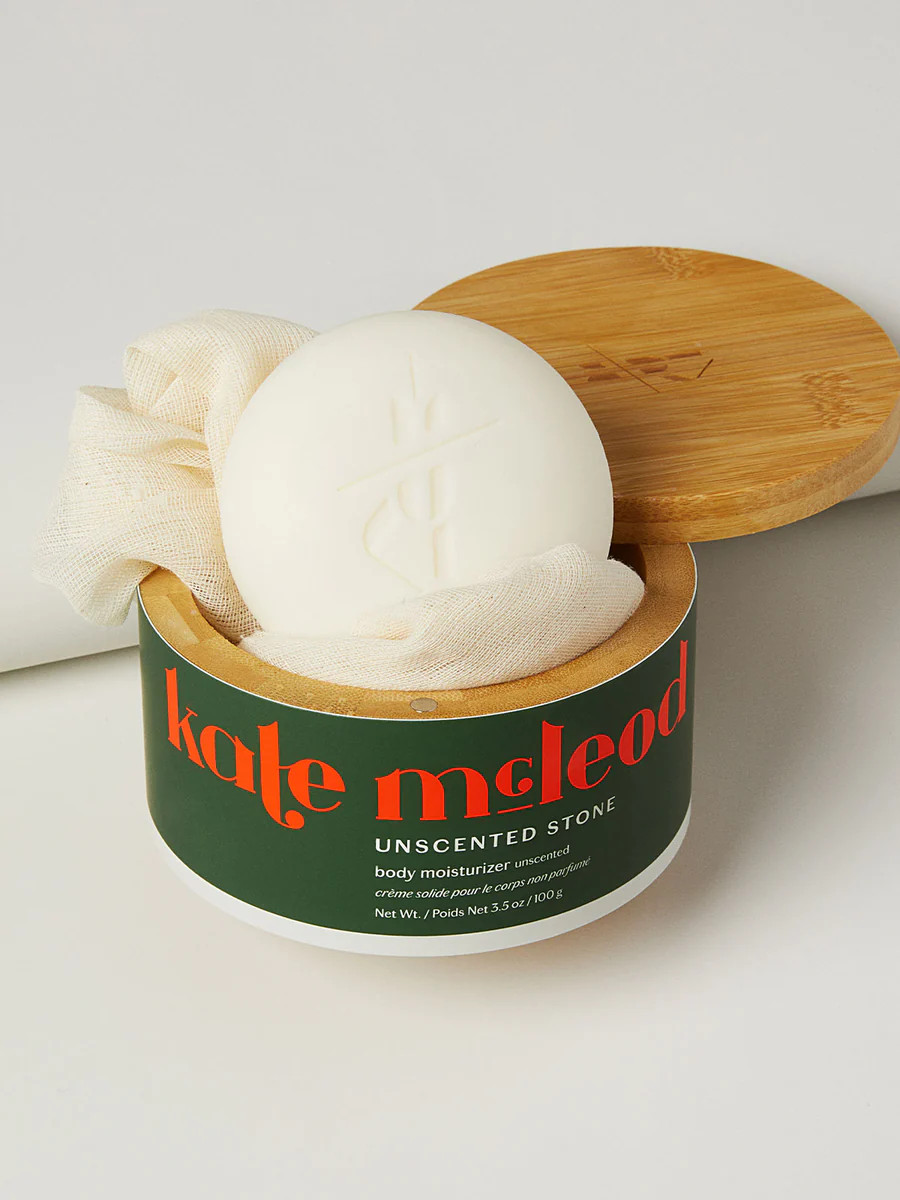 Unscented Stone | Lotion Bar | Kate McLeod
