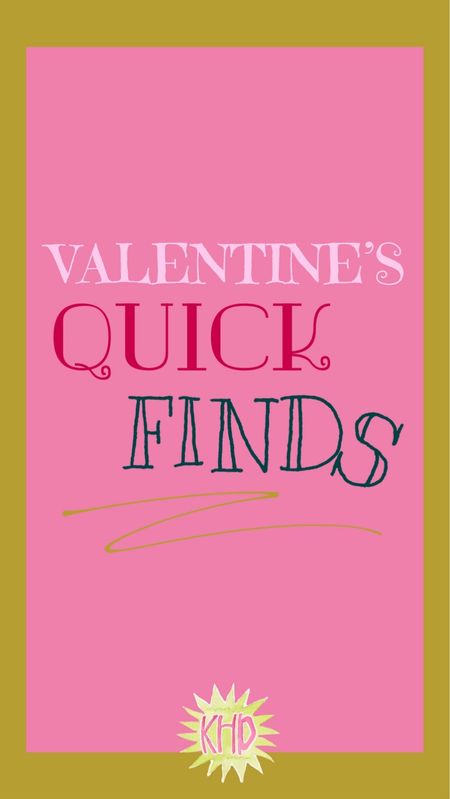 Valentine’s Quick Finds ♥️🩷

#LTKparties #LTKSeasonal #LTKhome