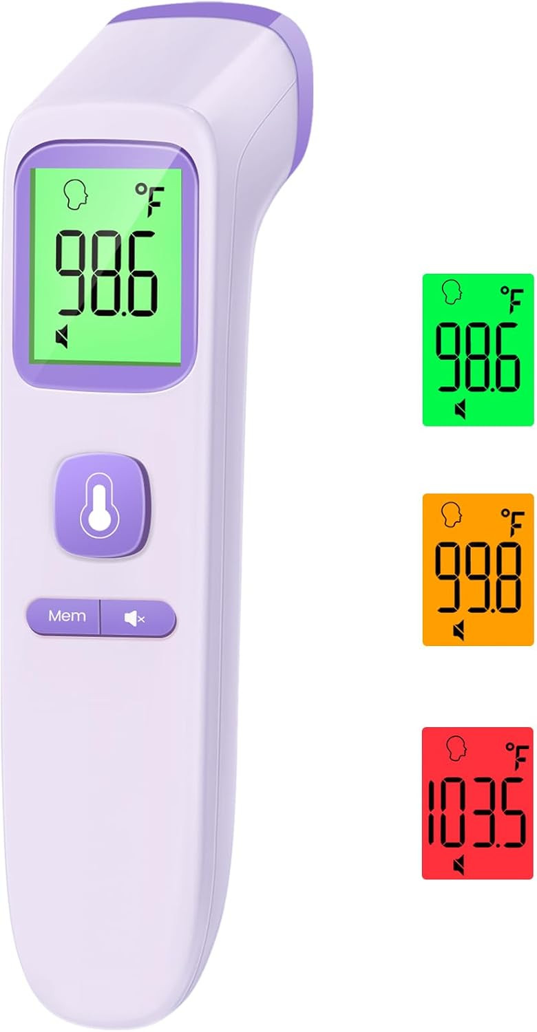 GoodBaby No-Touch Thermometer for Adults and Kids, Digital Health Thermometer with Fever Alarm, 1... | Amazon (US)