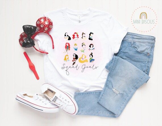 Princess Squad Goals Women's T-shirt Princess Squad T | Etsy | Etsy (US)