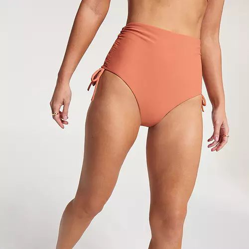 CALIA Women's High Waisted Ruched Side Tie Swim Bottoms | Dick's Sporting Goods