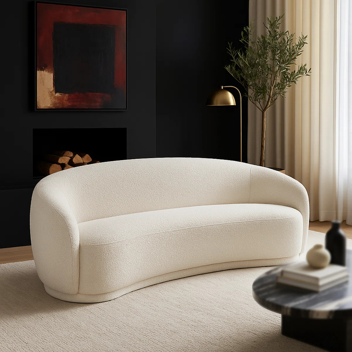 Foyzul Rolled Arm Chesterfield Sofa | Wayfair North America