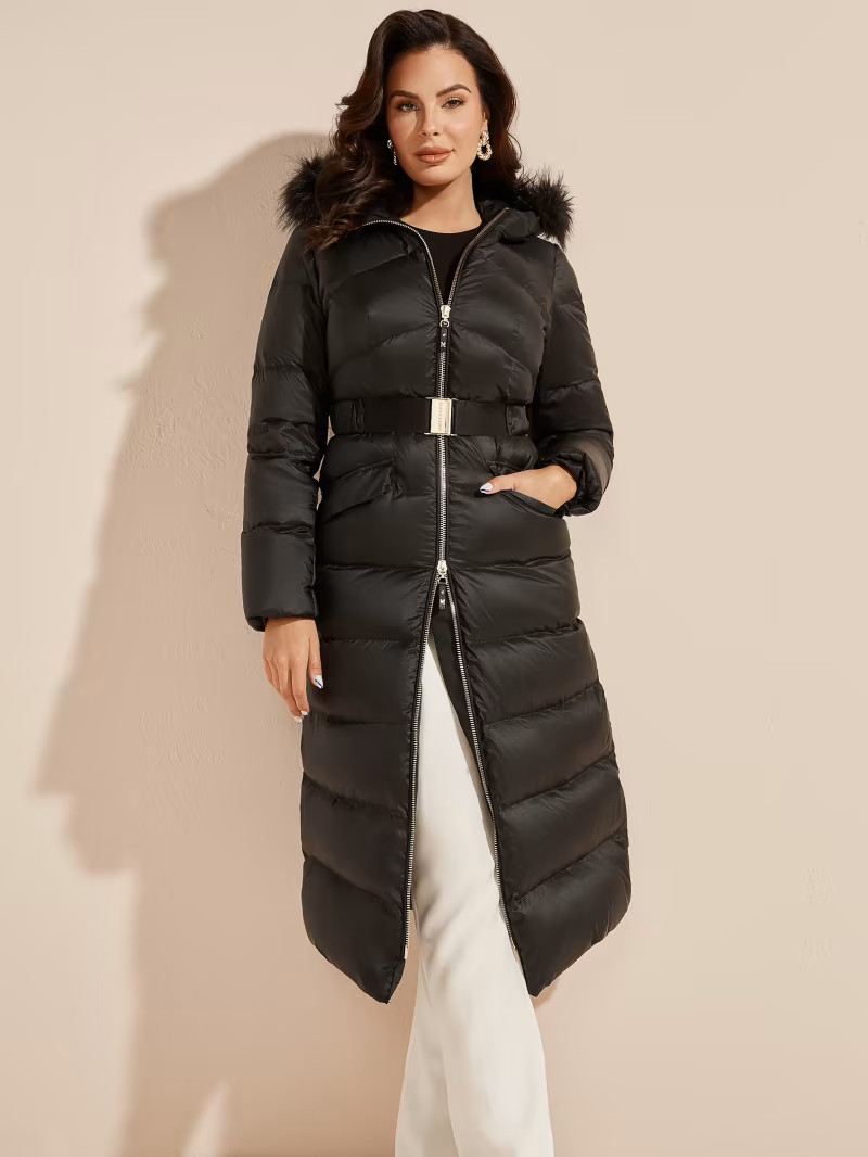 Elin Longline Down Jacket | Guess (US)