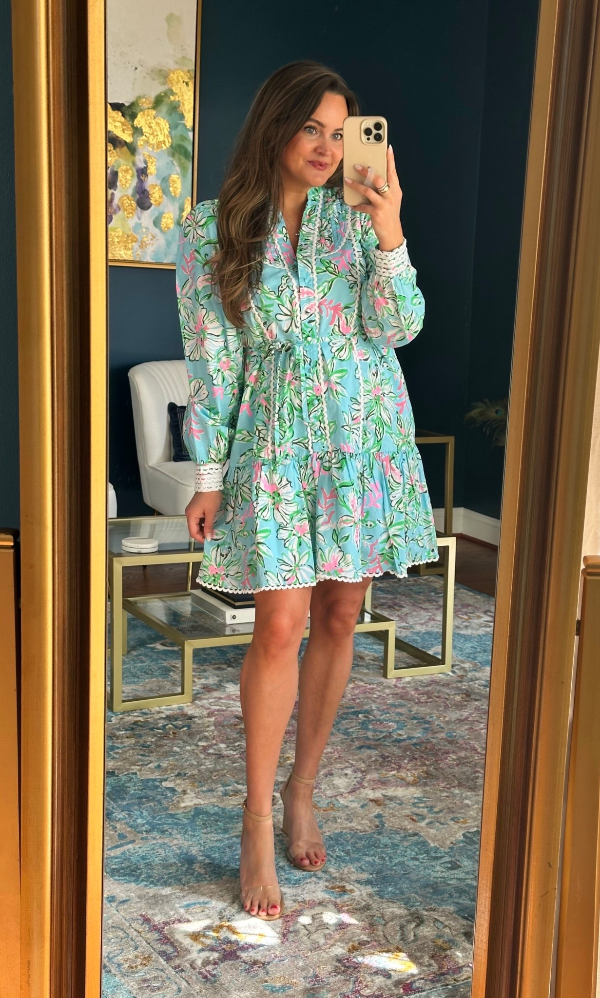 A Lilly Easter 🩵
I took a size 8 

#LTKSeasonal #LTKootd