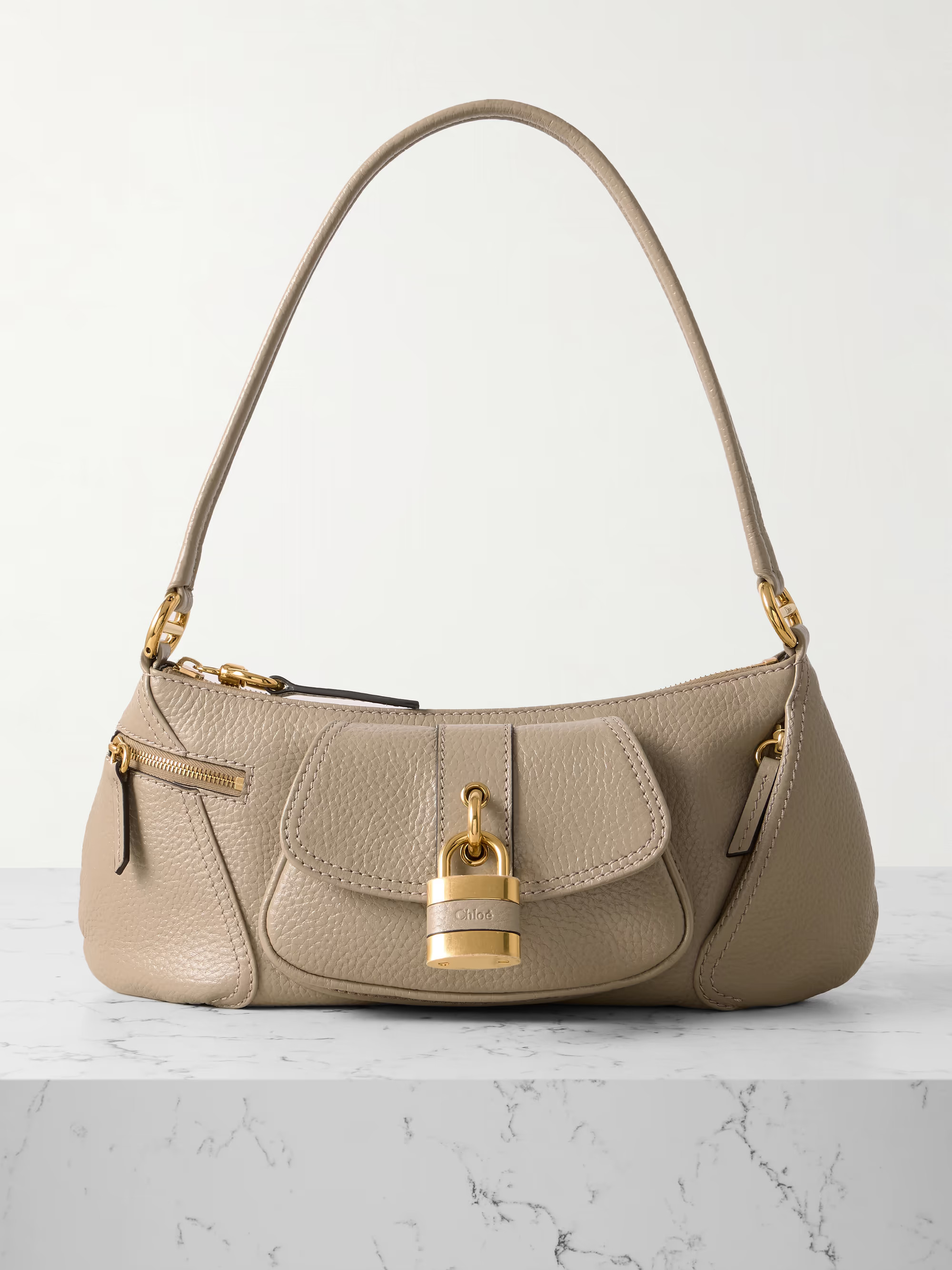 The 99 embellished textured-leather shoulder bag | NET-A-PORTER APAC