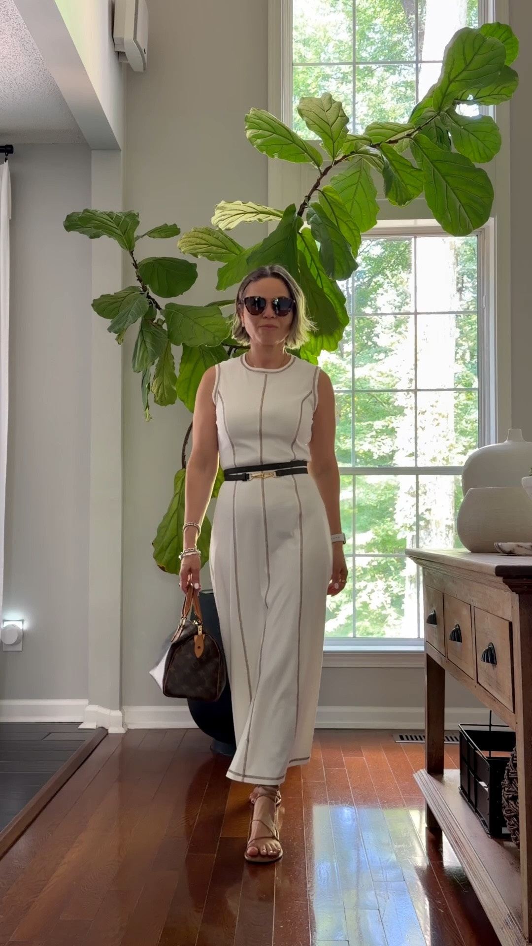 summer outfits
Color combo: white and brown 
 

#summer #outfit #dress #workwear #over50

#LTKSeasonal #LTKOver40 #LTKPetite