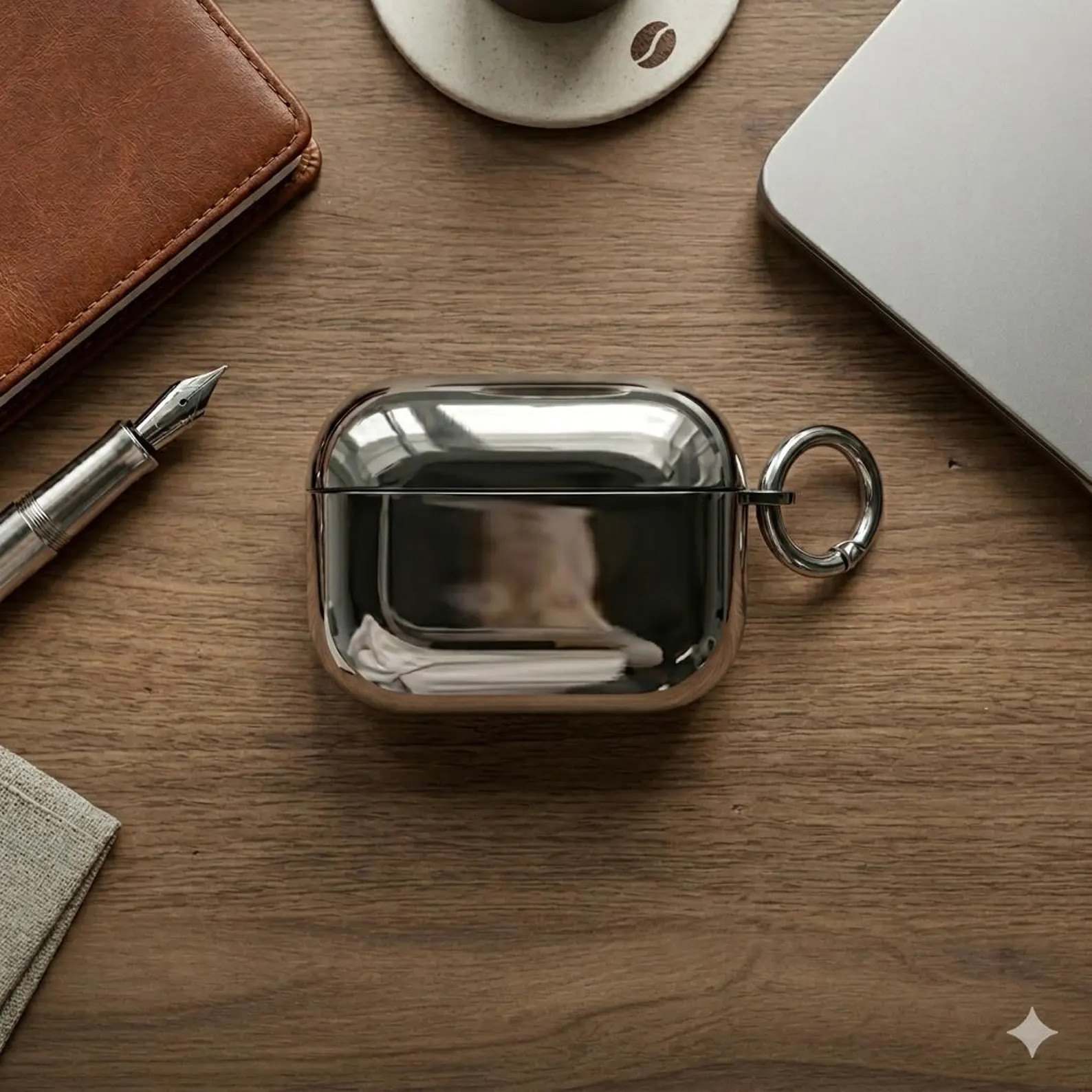 Airpods Case silver-plated, for airpods 1-2-3-4 pro gift matte and glossy finishes protective cov... | Etsy (Global)
