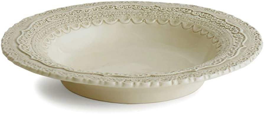Arte Italica Finezza Pasta/Soup Bowl, Cream | Amazon (US)
