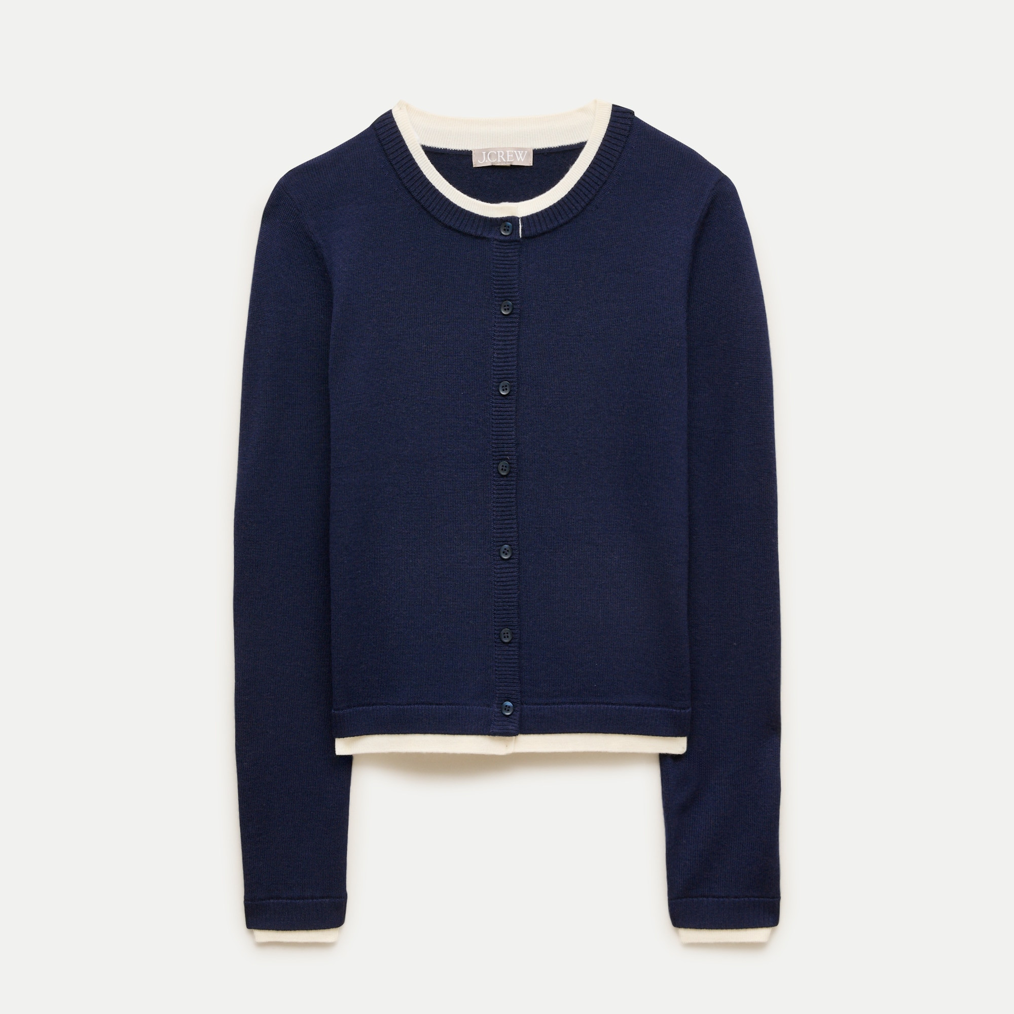 Double-layer cardigan in merino wool | J. Crew US
