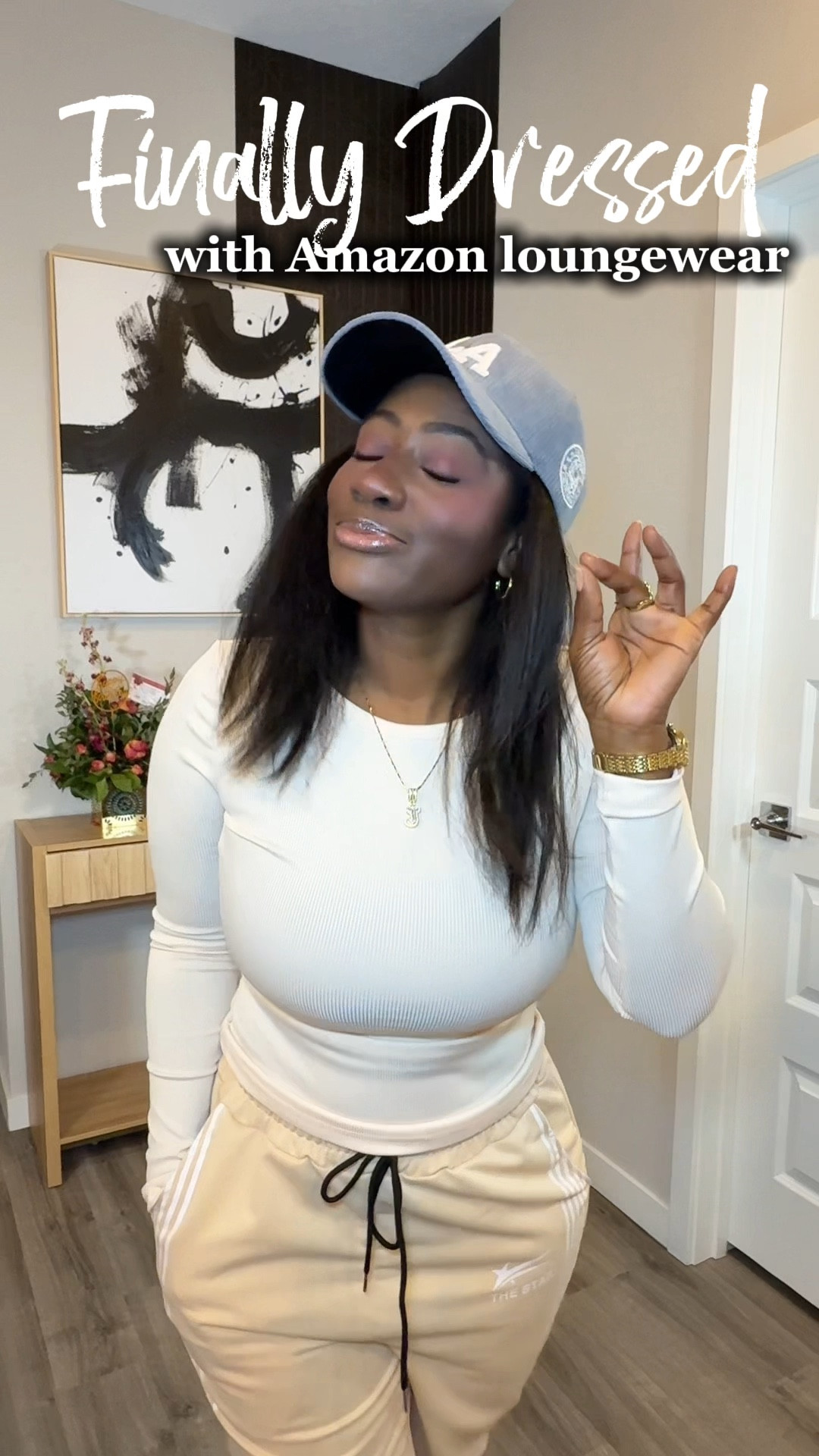 Comfy loungewear = why I live in at home! 🤍 cute enough to run an errand or 2, comfy enough to watch a movie marathon  

#LTKgrwm #LTKootd #LTKmorningroutine