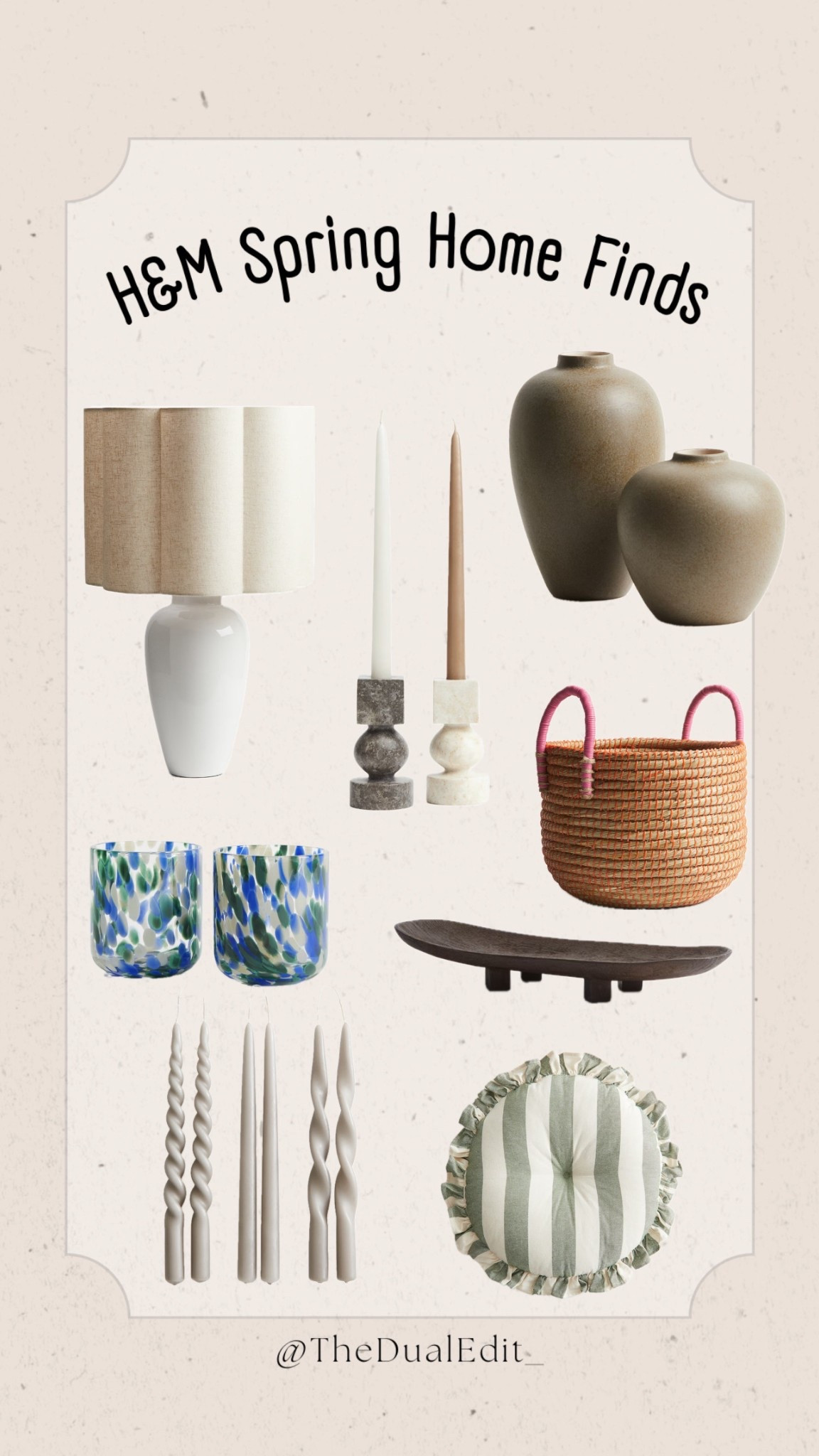 The cutest Spring home finds available at H&M! Brighten up your space with these timeless pieces 🌿🌷

#LTKFindsUnder100 #LTKSeasonal