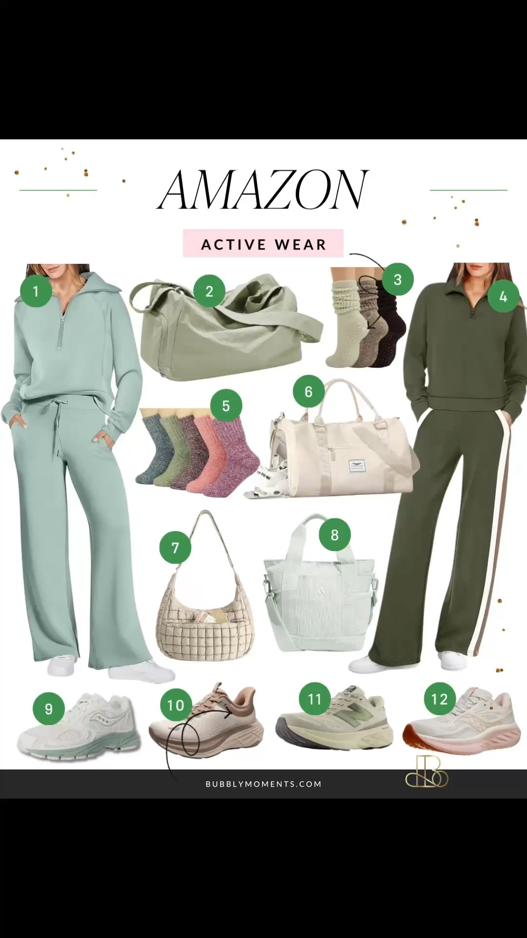 ✨ THE ULTIMATE AMAZON ACTIVEWEAR HAUL ✨ If you are looking to elevate your everyday street style, gym wardrobe, or travel outfits, this viral Amazon activewear finds collection is a must-see! Finding high-quality, comfortable, and trendy pieces that look expensive but fit a budget can be a challenge, but these highly-rated Amazon fashion finds deliver on every level. From matching lounge sets and monochromatic athleisure to the most comfortable sneakers, gym bags, and aesthetic workout accessories, this curation has everything you need to feel confident and put-together.

Whether you are heading to a Pilates class, running weekend errands, catching a flight, or just enjoying a cozy day at home, these pieces transition effortlessly from working out to hanging out. The neutral color palettes make it incredibly easy to mix, match, and create endless chic outfit combinations. Every single item is chosen for its premium feel, flattering fit, and incredible value. 

Complete your look with the perfect neutral sneakers, slouchy crew socks, and a spacious duffel bag or quilted tote that holds all your essentials. Don’t wait to upgrade your wardrobe—these viral items are constantly trending and sell out fast! 

Shop the entire look instantly by clicking the link in my bio, following me on the LTK app, or saving this post for your next Amazon shopping spree! 🛍️👇

#AmazonFinds #AmazonFashion #AmazonActivewear #AthleisureStyle #ActivewearHaul #AmazonMustHaves #GymGirlAesthetic #PilatesOutfit #TravelOOTD #MatchingSets #LoungeWear #StreetStyleInspo #AmazonHaul #CasualOutfits #AestheticStyle #GymBags #TrendySneakers #NeutralAesthetic #AffordableFashion #LTKstyletip #LTKfit #ShoppingHaul #AmazonDeals #OOTDInspo #CozyVibes #ViralAmazon #StyleOnABudget #EverydayOutfits

#LTKdayinmylife #LTKootd #LTKgrwm