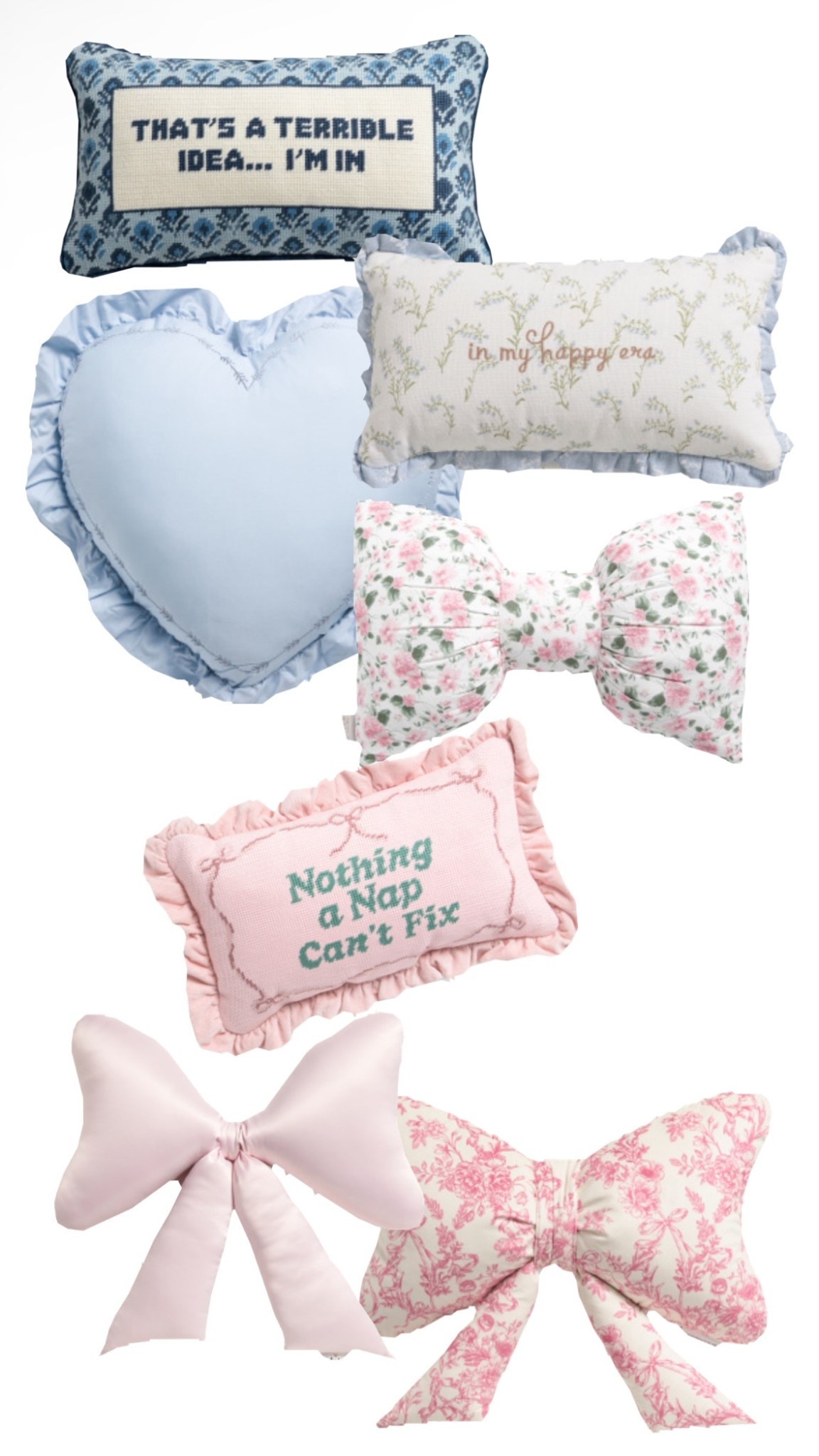 Cute needlepoint Grandmillenial bow chinoiserie pillows 
Tjmaxx
Marshall’s 

#LTKStyleTip #LTKHome