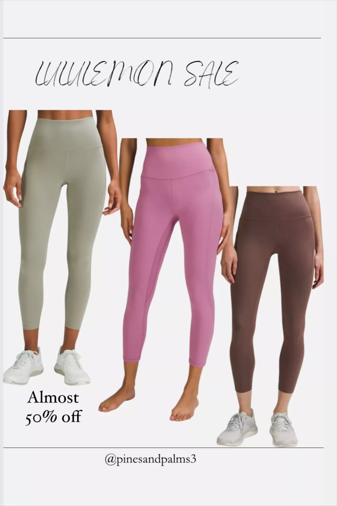 Lululemon's Wunder Leggings﻿ Are On Sale For 50 Percent Off Today