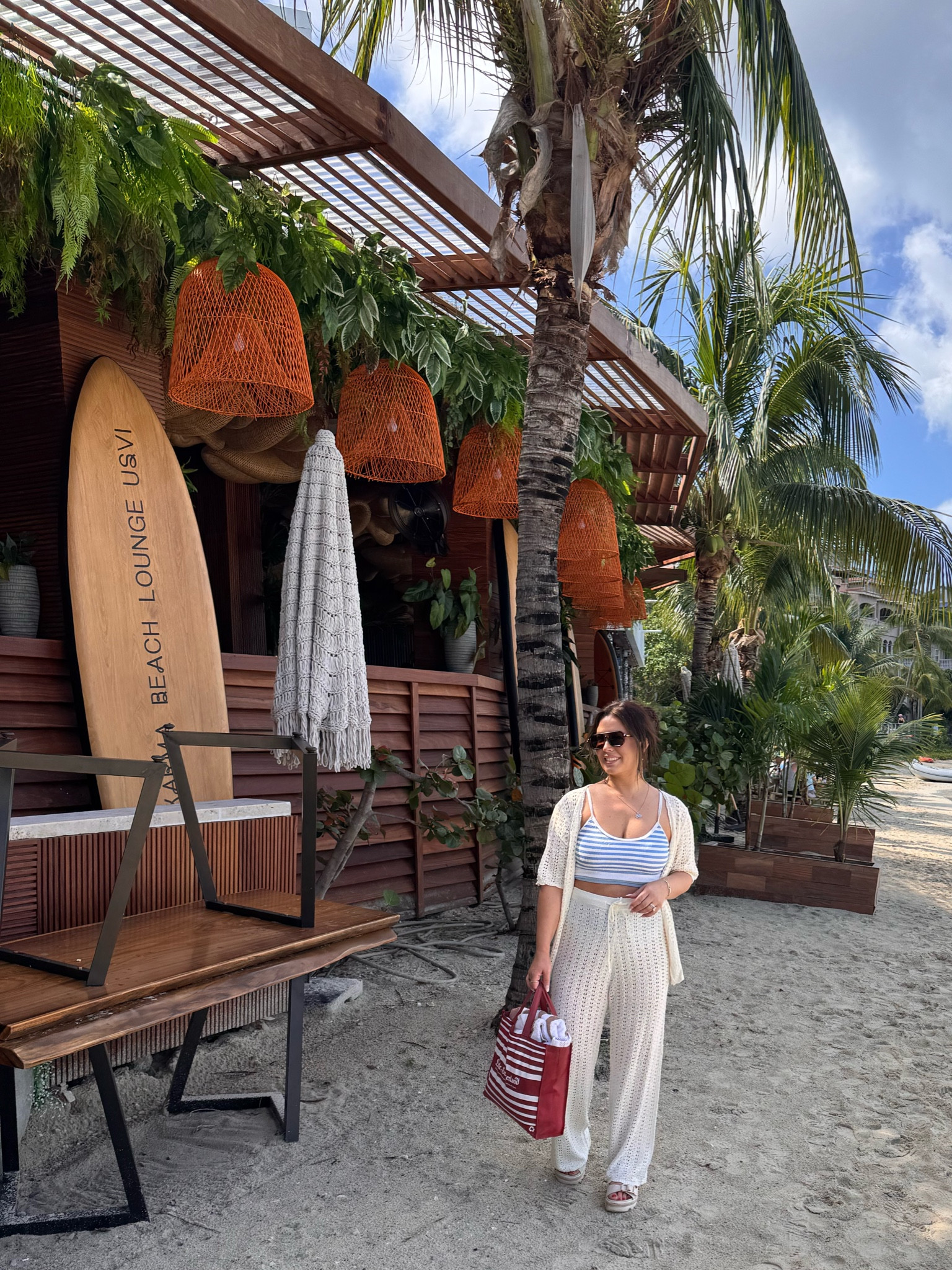 St John OOTD! Vacation swimsuit and coverup! 

Medium in both! 

Swimsuit- use code NINA20

#LTKSwim #LTKStyleTip #LTKTravel