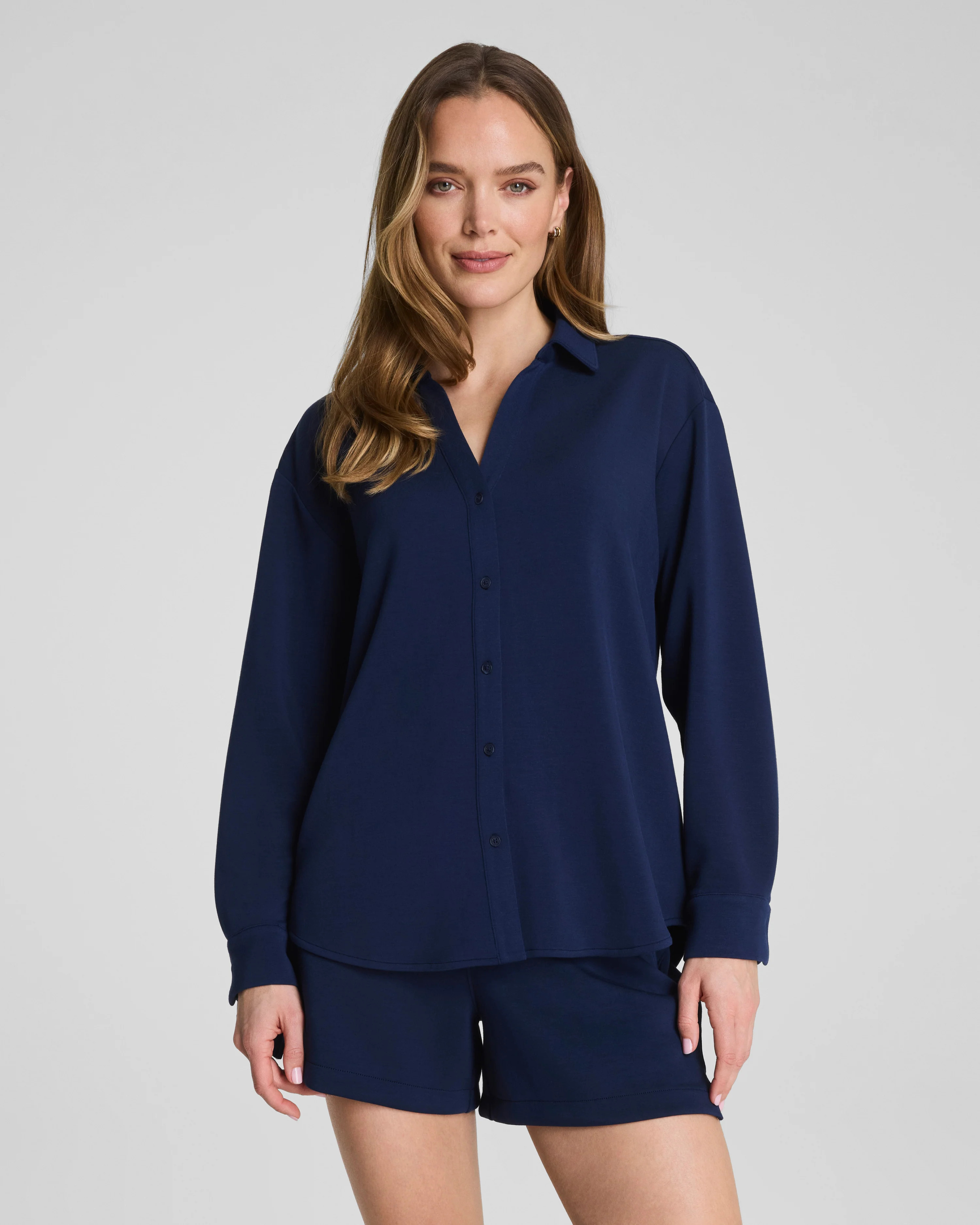 AirEssentials® Oversized Button-Down Shirt | Spanx | Spanx