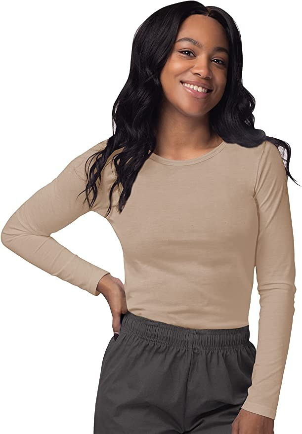 SIVVAN Scrubs for Women - Long Sleeve Comfort Underscrub Tee | Amazon (US)