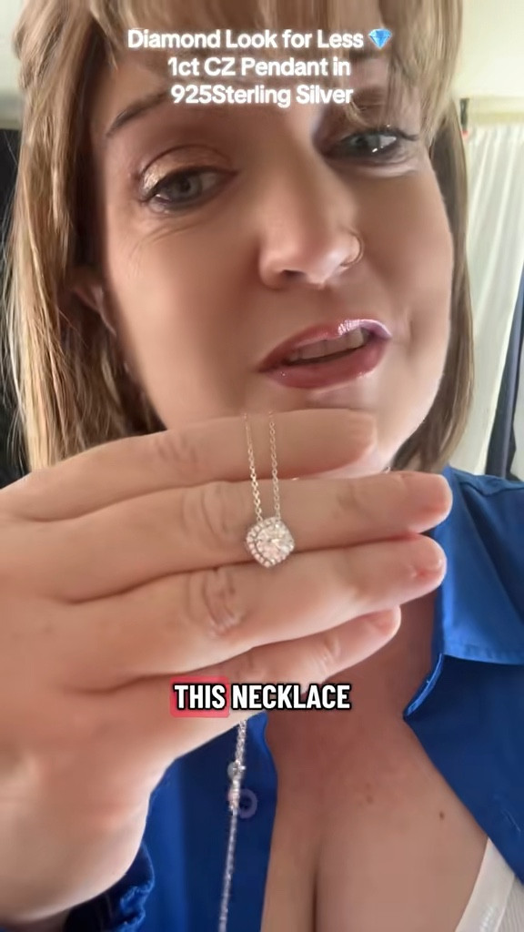 Sterling silver with 18k white gold plated 1-3 carat Mojssanite Jewelry for women  

#LTKfindsunder50 #LTKfindsunder100 #LTKbeauty