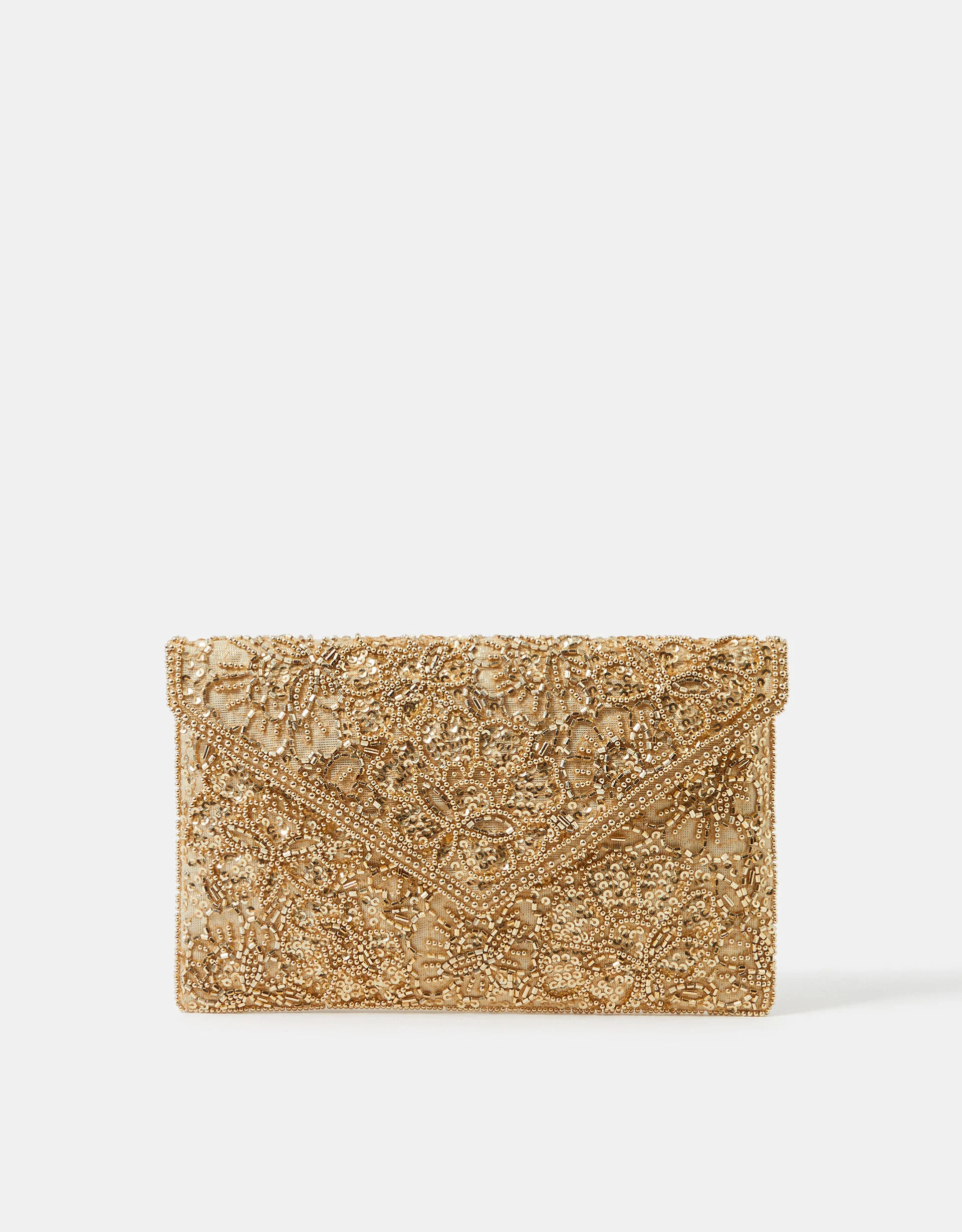 Floral Embellished Envelope Clutch Bag | Accessorize (Global)
