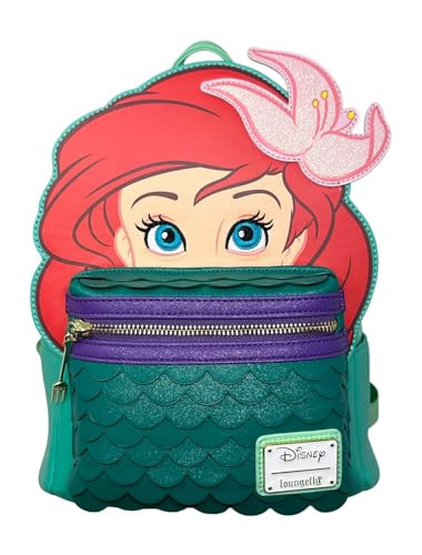 Loungefly Disney The Little Mermaid Ariel Cosplay Womens Double Strap Shoulder Bag Purse | Amazon (US)