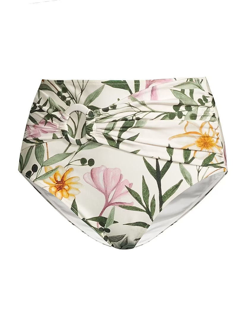 Jasmin High-Waist Bikini Bottom | Saks Fifth Avenue