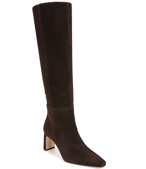 Sam Edelman Sylvia Suede Tall Dress Boots | Dillard's | Dillard's