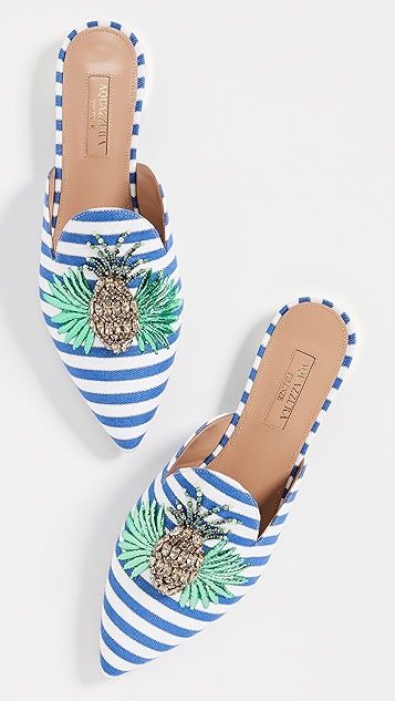 Aquazzura
                
            

    Pineapple Flats | Shopbop