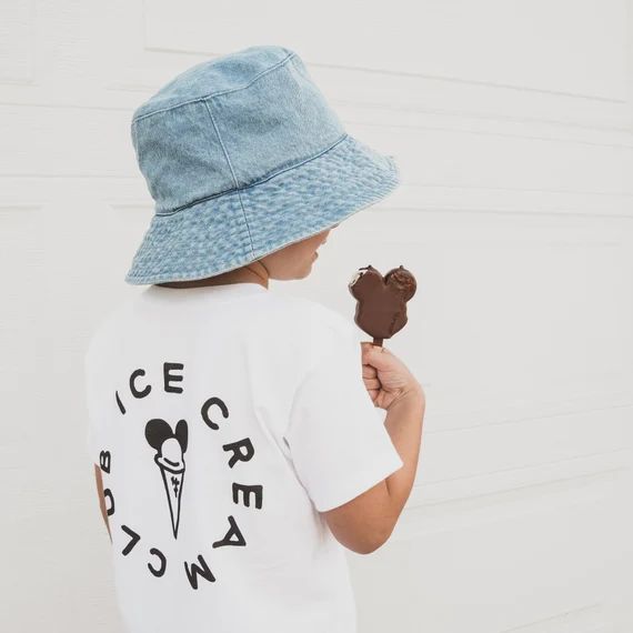 Mickey Ice Cream Club Tee  Toddler Kids  Adult Sizes  - Etsy | Etsy (US)