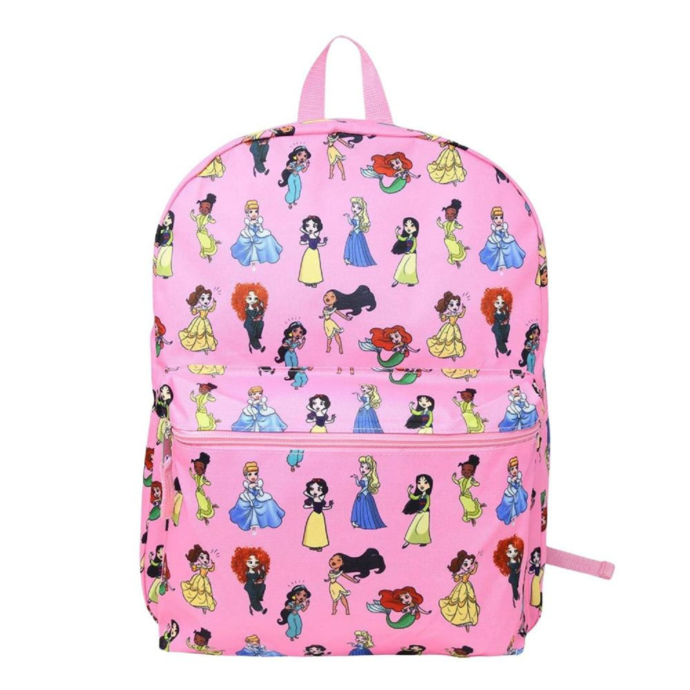 Disney Princess 16 Inch Pink Backpack | Oriental Trading Company