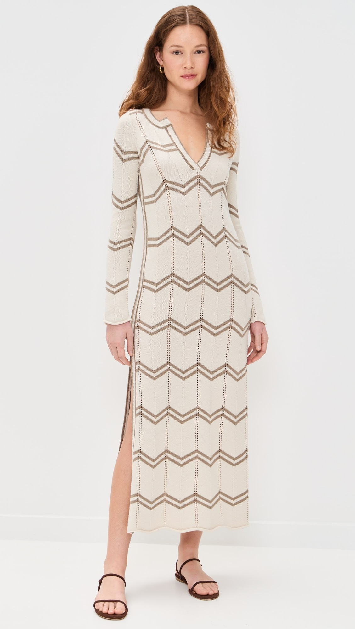 Splendid x Cella Jane Chevron Caftan | Shopbop