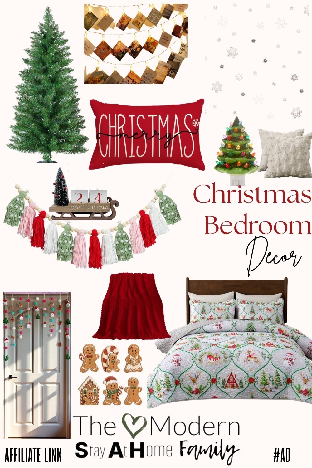 Christmas bedroom decor just makes the whole house feel a little more magical. 🎄✨ I love creating a cozy Christmas bedroom with soft bedding, warm lighting, festive pillows, Christmas blankets, greenery, and little holiday touches that make the space feel inviting without going overboard. Whether you love traditional Christmas decor, neutral Christmas decor, cozy Christmas decorating, or a classic farmhouse Christmas style, these bedroom ideas are perfect for creating a warm and festive retreat this holiday season. 🤍

Christmas bedroom decor | Christmas bedroom ideas | cozy Christmas bedroom | Christmas home decor | Christmas decorating ideas | holiday bedroom decor | festive bedroom ideas | cozy bedroom decor | Christmas bedding | Christmas pillows | Christmas blankets | Christmas throw pillows | Christmas bedroom inspiration | neutral Christmas decor | traditional Christmas decor | farmhouse Christmas decor | cozy holiday decor | Christmas home inspiration | holiday decorating ideas | Christmas aesthetic | winter bedroom decor | festive home decor | Christmas decorating inspiration | cozy Christmas home

#LTKSeasonal #LTKHome #LTKSaleAlert