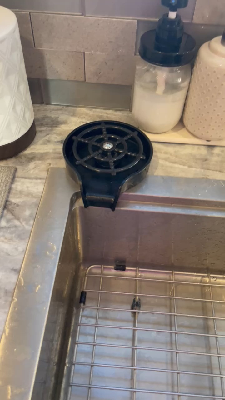 A game-changing addition to any kitchen sink! 🤍 This stainless steel glass rinser is perfect for rinsing baby bottles, sports bottles, travel mugs, wine glasses, mason jars, and reusable drinkware. Ideal for coffee lovers, families, entertainers, and anyone who wants faster kitchen cleanup.

#AmazonFind #GlassRinser #KitchenSink #KitchenGadget #KitchenMustHave #CoffeeBarAccessories #WaterBottle #HomeOrganization #KitchenDesign #KitchenTools #DrinkwareCleaning #HomeImprovement #KitchenIdeas #ModernKitchen #CleaningHack #KitchenFavorites #HomeEssentials #CoffeeLovers #KitchenInspo #LTKFinds 

 #LTKdayinmylife #LTKmomlife #LTKmorningroutine